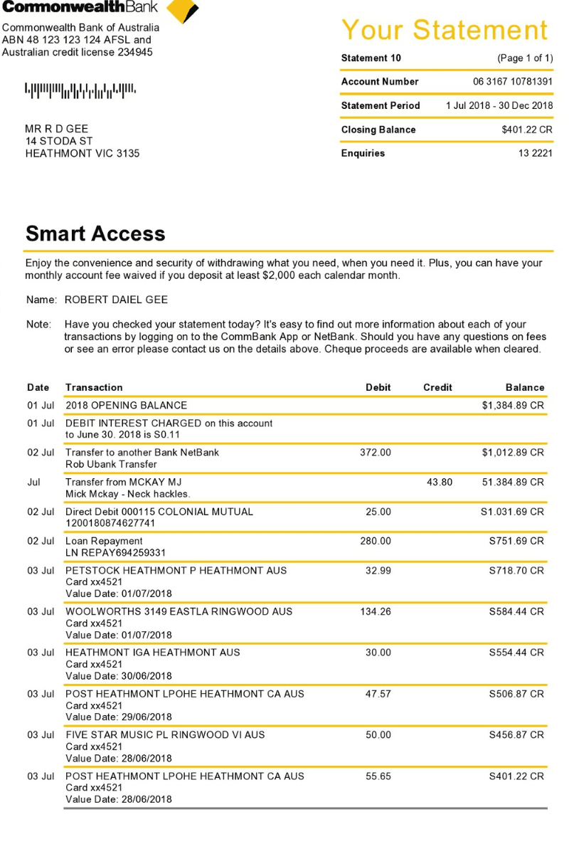 Bank statement OCR conversion - extract transactions from Chase, Bank of America, Wells Fargo statements